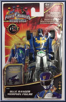 Blue Ranger Morphin Figure from Power Rangers Super Megaforce - Basic Series manufactured by Bandai [Front]