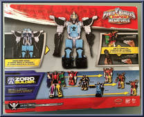 Deluxe Q Rex Zord Armor Ranger from Power Rangers Super Megaforce - Deluxe manufactured by Bandai [Back]