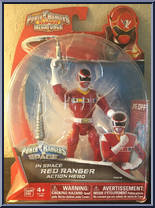 In Space Red Ranger Action Hero Action Figure