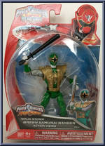 Ninja Storm Green Samurai Ranger Action Hero Action Figure