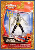 Silver Ranger from Power Rangers Super Megaforce - Basic Series manufactured by Bandai [Front]
