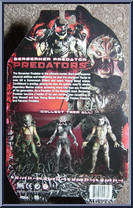 Classic Predator (Battle Damaged) from Predators - Series  2 manufactured by Neca [Back]