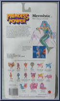Mermista from Princess of Power - Basic Series manufactured by Mattel [Back]