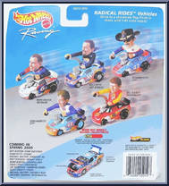 Darrel Waltrip from Radical Rides - Nascar manufactured by Mattel [Back]