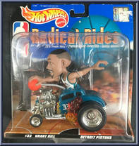 Grant Hill from Radical Rides - NBA manufactured by Mattel [Front]