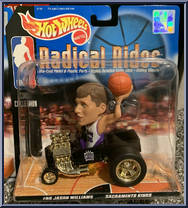 Jason Williams from Radical Rides - NBA manufactured by Mattel [Front]