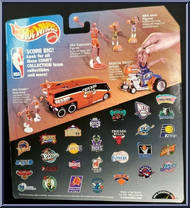 Michael Jordan from Radical Rides - NBA manufactured by Mattel [Back]