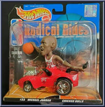 Michael Jordan from Radical Rides - NBA manufactured by Mattel [Front]