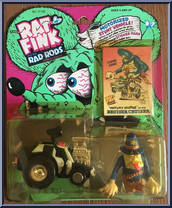 Deputy Sludge in his Bruiser Cruiser Action Figure