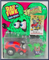 Rat Fink in his Rockin Roadster Action Figure