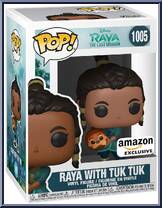 Raya (Holding Tuk-Tuk) from Raya and the Last Dragon - Pop! Vinyl Figures manufactured by Funko [Front]