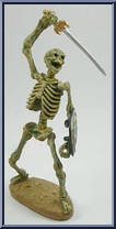 Skeleton Warrior A from Ray Harryhausen - Chess Set 2 (Jason and the Argonauts) manufactured by X-Plus [Loose]