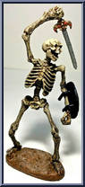 Skeleton Warrior D from Ray Harryhausen - Chess Set 2 (Jason and the Argonauts) manufactured by X-Plus [Loose]