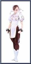 Chun-Li (White Exclusive) from Real Action Heroes - Street Fighter manufactured by Medicom [Loose]