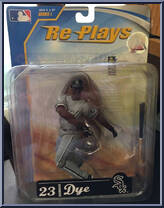 Jermaine Dye (Chicago White Sox) from Re-Plays - MLB - Series I manufactured by Gracelyn Toys [Front]