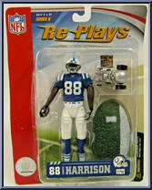 Marvin Harrison (Indianapolis Colts) from Re-Plays - NFL - Series II manufactured by Gracelyn Toys [Front]