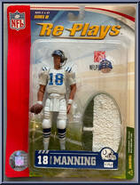 Peyton Manning (Indianapolis Colts) from Re-Plays - NFL - Series III manufactured by Gracelyn Toys [Front]