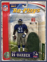 Tiki Barber (New York Giants) from Re-Plays - NFL - Series III manufactured by Gracelyn Toys [Front]