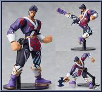 Hu Fei from Revoltech - Street Fighter Online manufactured by Kaiyodo [Loose]