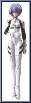 Evangelion - Rei Ayanami from Revoltech - Fraulein manufactured by Kaiyodo [Loose]