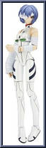 Evangelion - Rei Anayami (Bandaged) from Revoltech - Fraulein manufactured by Kaiyodo [Loose]