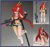 Gurren Lagann - Yoko Tengen (Movie Version) from Revoltech - Fraulein manufactured by Kaiyodo [Loose]