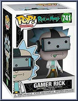 Gamer Rick from Rick and Morty - Pop! Vinyl Figures manufactured by Funko [Front]
