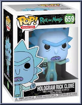 Hologram Rick Clone from Rick and Morty - Pop! Vinyl Figures manufactured by Funko [Front]