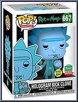Hologram Rick Clone (Glows In The Dark) from Rick and Morty - Pop! Vinyl Figures manufactured by Funko [Front]