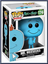 Mr. Meeseeks from Rick and Morty - Pop! Vinyl Figures manufactured by Funko [Front]