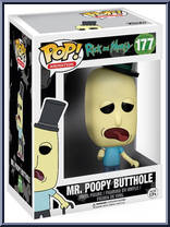 Mr. Poopy Butthole from Rick and Morty - Pop! Vinyl Figures manufactured by Funko [Front]