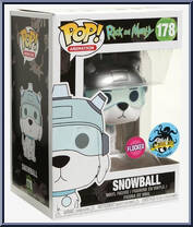 Snowball (Flocked) from Rick and Morty - Pop! Vinyl Figures manufactured by Funko [Front]