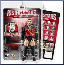Colt Cabana from Rising Stars of Wrestling - Basic Series manufactured by Figures Toy Company [Front]