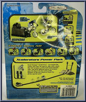 Andre Ellison from Road Champs - Xcelerators manufactured by Jakks Pacific [Back]