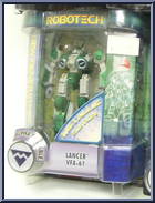Lancer VFA-61 (Metallic) from Robotech - Alpha Super Poseable manufactured by Toynami [Front]
