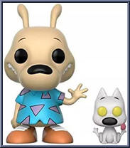 Rocko with Spunky Action Figure