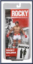 Rocky Balboa (White Trunks) (Pre Fight) from Rocky - Basic Series manufactured by Neca [Front]