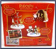 Family Cave (Red Skinny Santa) from Rudolph - PVC Boxed Sets manufactured by Forever Fun [Back]