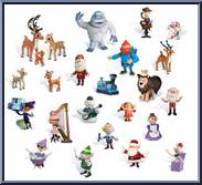Holiday Figurine Collection (Musicians, Bumble, Moonracer) (24 Piece) from Rudolph - PVC Collections manufactured by Forever Fun [Loose]