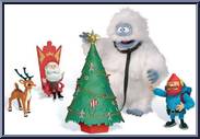 Humble Bumble & Friends Deluxe (Red Throne) from Rudolph - PVC Boxed Sets manufactured by Forever Fun [Loose]