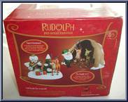 Sam's Christmas (Gold outfit) from Rudolph - PVC Boxed Sets manufactured by Forever Fun [Back]