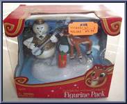 Sam's Christmas (Gold outfit) from Rudolph - PVC Boxed Sets manufactured by Forever Fun [Front]