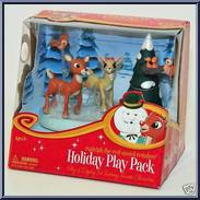 Woodlands Play Pack (Rudolph & Clarice) from Rudolph - Boxed Action Figures manufactured by Forever Fun [Front]