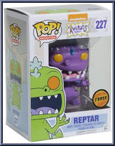 Reptar (Purple) (Chase) from Rugrats - Pop! Vinyl Figures manufactured by Funko [Front]