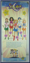 Sailor Mercury from Sailor Moon - 17" Adventure Dolls manufactured by Irwin Toys [Back]
