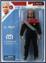 Lt. Worf (Deep Space Nine - Season 3) from Sci-Fi - Star Trek manufactured by Mego 2018 [Front]