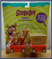 Red Wagon (Scooby) from Scooby-Doo! - Kooky Friction Vehicles manufactured by Equity [Front]