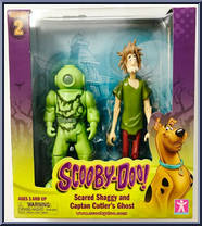 Scared Shaggy and Captain Cutler's Ghost Action Figure