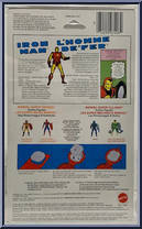Iron Man from Secret Wars - Basic Series manufactured by Mattel [Back]
