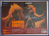 Burning Godzilla 2019 from S.H. MonsterArts - Godzilla manufactured by Bandai [Back]
